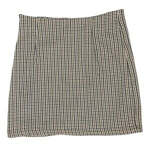 Shein Houndstooth Mini Skirt